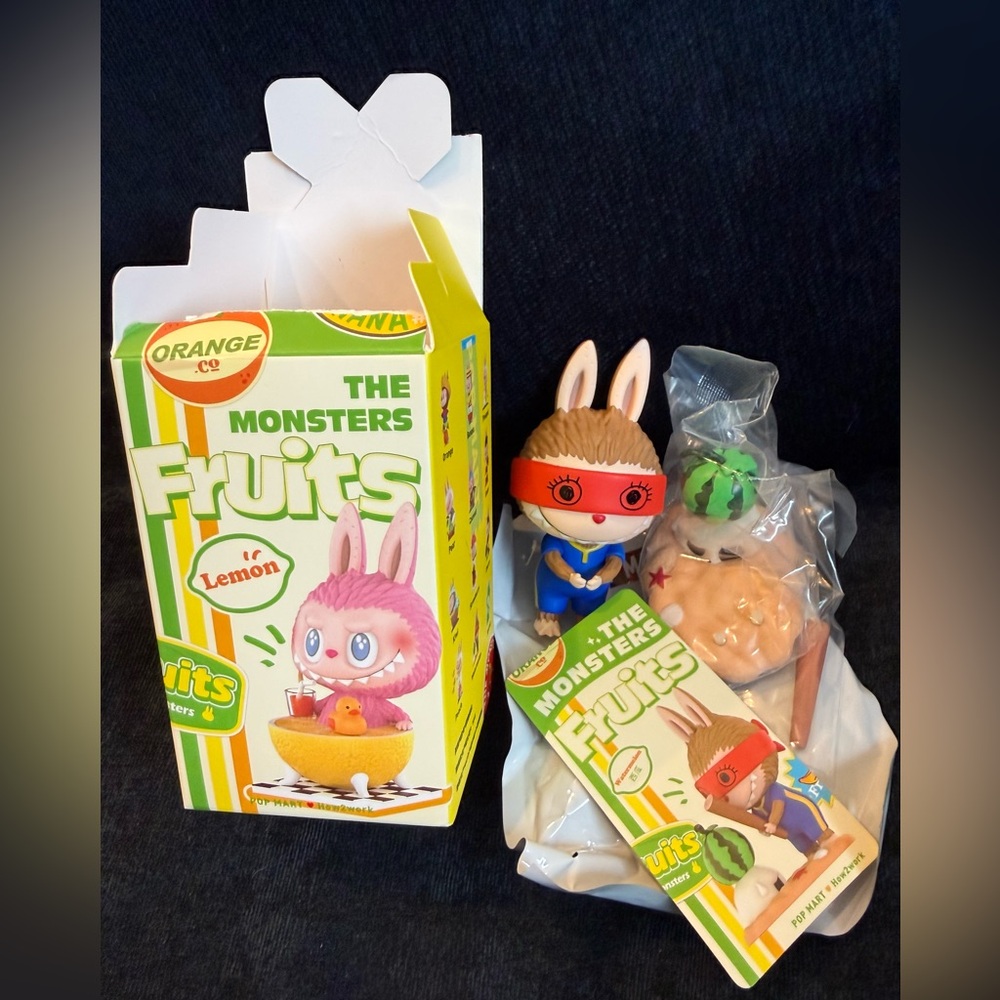 DISCONTINUED CONFIRMED POP MART The Monsters Fruits Series - Watermelon